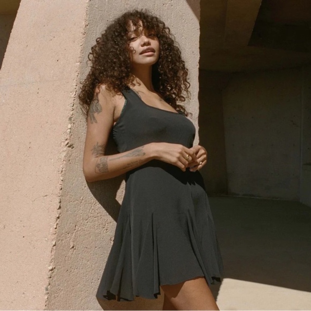 NWT Doen Portal Dress Black XXS